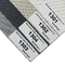 PVC ткани солнцезащитного крема полиэстера Cortinas y Persianas открытости 3% свертывает вверх шторки