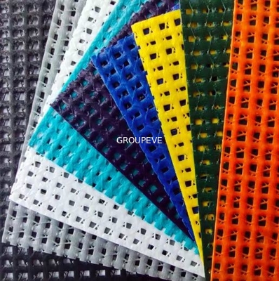 Купить PVC 195gsm 230gsm 250gsm пластиковый покрыл ткань сетки 250D/21*19 Производство в сети