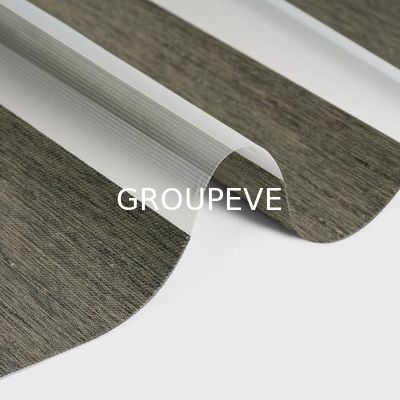 Высококачественная 3м ширина прозрачная Duo Roller Up Blinds ткани для домашнего убранства