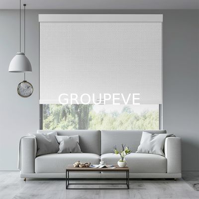 Настраиваемый современный стиль водонепроницаемая стекловолокна роликовая жалюзи ткань для дома