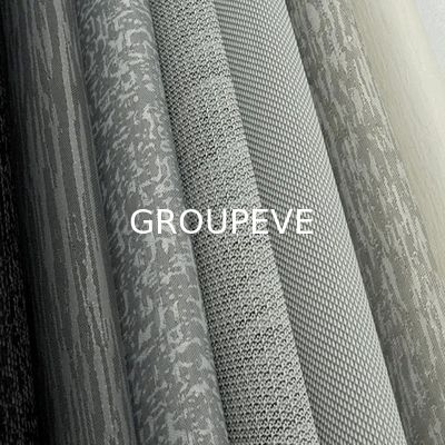 Купить High Draping 380GSM 3M Width Jacquard Sunshade Blackout Roller Blinds Fabric for Home and Office Производство в сети