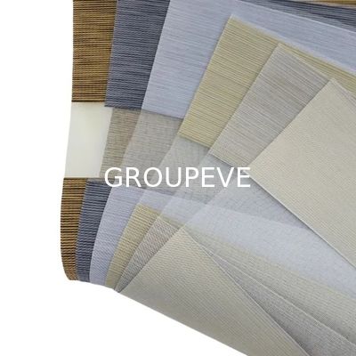 Купить 425GSM Zebra Blinds Fabric with 1 Roll MOQ and Customizable Color for Office or Home Sunshade Производство в сети