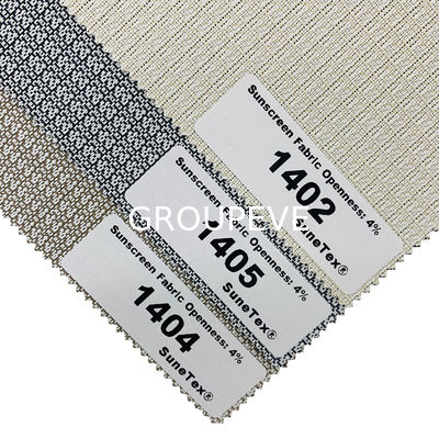 Полиэстер ПВХ Открытость 4% Ткань для рулонных штор Солнцезащитная ткань Солнцезащитный экран