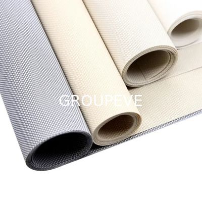 Купить Eco-Friendly 385GSM Polyester PVC Sunscreen Roller Blind Fabric with 2/2.5/3m Width Производство в сети