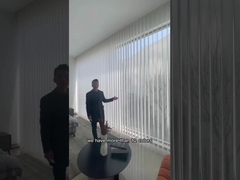 Вертикальная раздвижная дверь ослепляет занавес окна венецианский для уединения