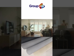 На открытом воздухе ткань 100% полиэстер для шторок затеняет ткань шторок ролика светомаскировки