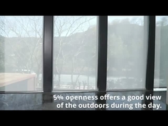 Весна ткани теней солнцезащитного крема открытости 5% солнечная - нагруженное Солнце затеняя тени шторок ролика для окна