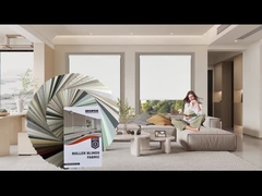 Белое покрытие огнеупорное отключение окон роликовые жалюзи для гостиниц