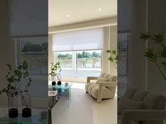 Бело-красный бежевый 38 мм нетканые жалюзи для медоносной рощи ткань с сертификатами OEKO-TEX