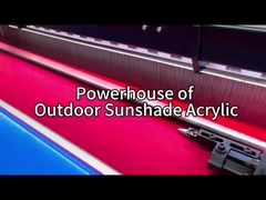 Ширина 1,5 м 1,8 м 3 м акриловый водонепроницаемый наружный навес ткань УФ-устойчивая