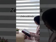 Рулон ткани 50 M/Roll зебры 100% полиэстер слепой для крена вверх по занавесу